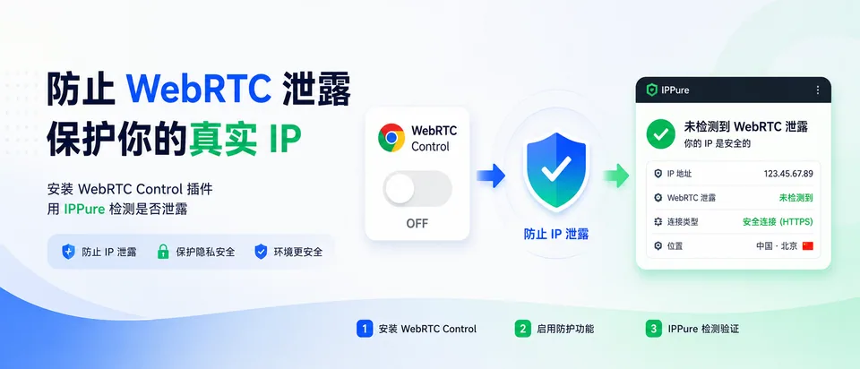 如何防止 WebRTC 泄露真实 IP?电脑/苹果/安卓 全平台教程
